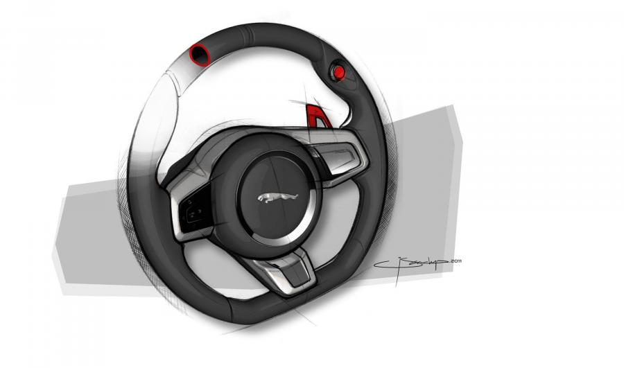 Эскиз Jaguar C-X16 Concept 2011 года  (фото 15 из 65)